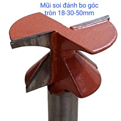 Mũi phay uốn cong gỗ 90 độ uốn góc R50 dành cho gỗ nông nghiệp CNCcốt 12.7mm