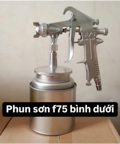 DỤNG CỤ PHUN SƠN F75 BÌNH DƯỚI 750CC ĐẦU PHUN 1.8MM