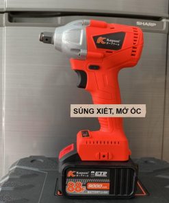SÚNG XIẾT, MỞ ỐC DÙNG PIN KAPUSI 21V 88F_2 PIN