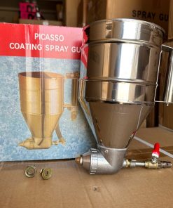 SÚNG PHUN GAI, GẤM TƯỜNG NHÀ BÌNH INOX 2L LÍT DÙNG HƠI