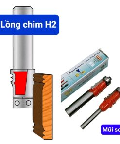 MŨI PHAY GỖ, MŨI SOI GỖ ĐÁNH CHỈ LỒNG CHIM CHÂN 12.7MM HOẶC 6.35MM