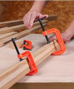 CẢO (KẸP), VAM GỖ CHỮ C KAPUSI 2-3-4-5-6-8 INCH BẰNG GANG CAO CÁP