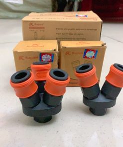 ĐẦU NỐI HƠI TỰ ĐỘNG 2 CHIA , 3 CHIA TRÒN NHỰA KAPUSI