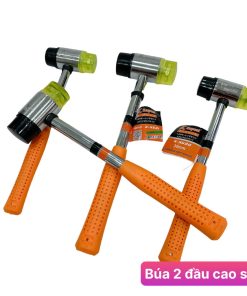 BÚA CAO SU 2 ĐẦU NHỰA VÀ CAO SU PHI 25-30-35-40MM HIỆU KAPUSI CHẤT LIỆU CAO CẤP, BỀN BỈ, BÚA ĐA  NĂNG