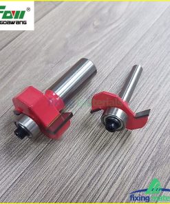 Mũi phay gỗ cuốc rãnh 2 cánh, cốt 6.35mm - 12.7mm (Mũi router, mũi soi gỗ)